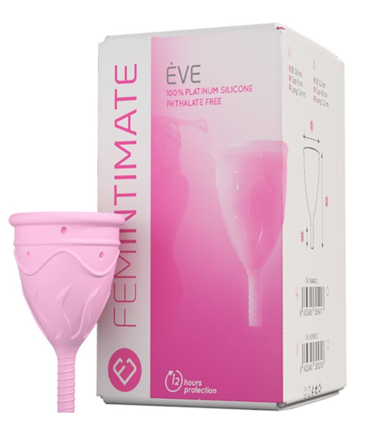 FEMINTIMATE - COUPE MENSTRUELLE EN SILICONE EVE - TAILLE L