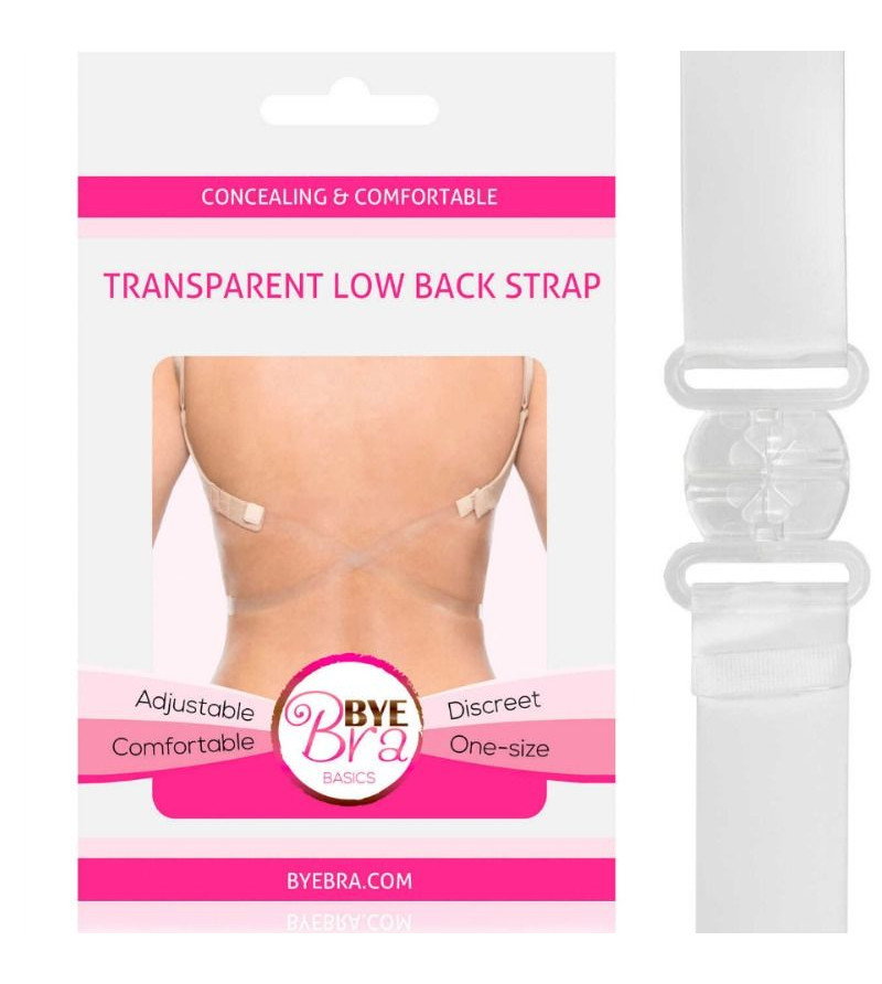 BYE-BRA - RÉDUCTEUR DE BRETELLES DOS TRANSPARENT
