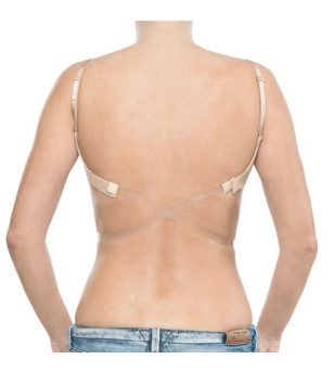 BYE-BRA - RÉDUCTEUR DE BRETELLES DOS TRANSPARENT