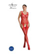 PASSION - BODYSTOCKING ECO COLLECTION ECO BS008 BLANC