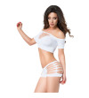 CHILIROSE - CR 3779 ENSEMBLE DEUX PIÈCES BLANC S/M