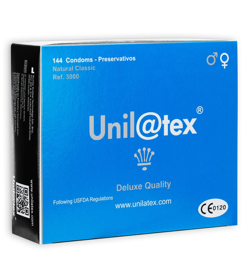 UNILATEX - CONSERVATEURS NATURELS 144 UNITÉS