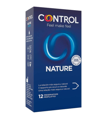 CONTROL - PRÉSERVATIFS ADAPTA NATURE 12 UNITÉS