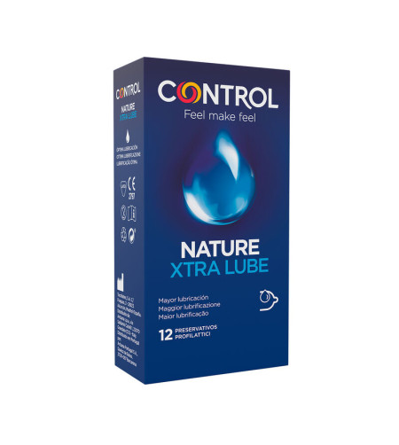 CONTROL - ADAPTA NATURE EXTRALUBE CONDOMS 12 UNITS