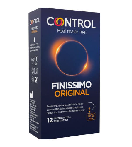 CONTROL - FINISSIMO CONDOMS 12 UNITS