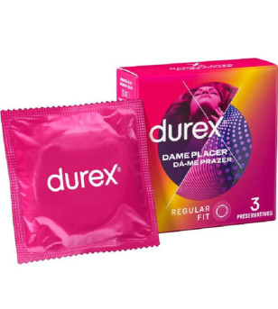 DUREX - DAME PLACER 3 UNITÉS