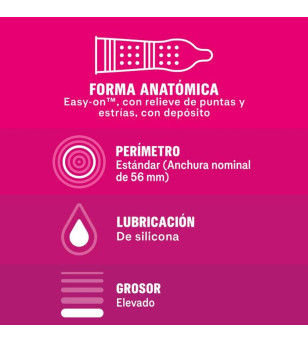 DUREX - DAME PLACER 12 UNITÉS