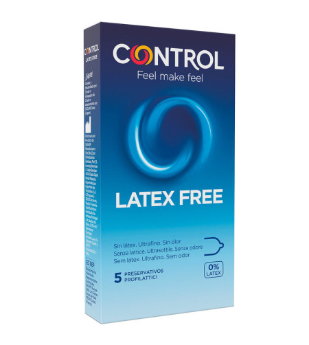 CONTROL - FREE SIN LATEX CONDOMS 5 UNITS