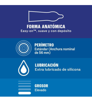 DUREX - EXTRA SÉGURO 12 UNITÉS