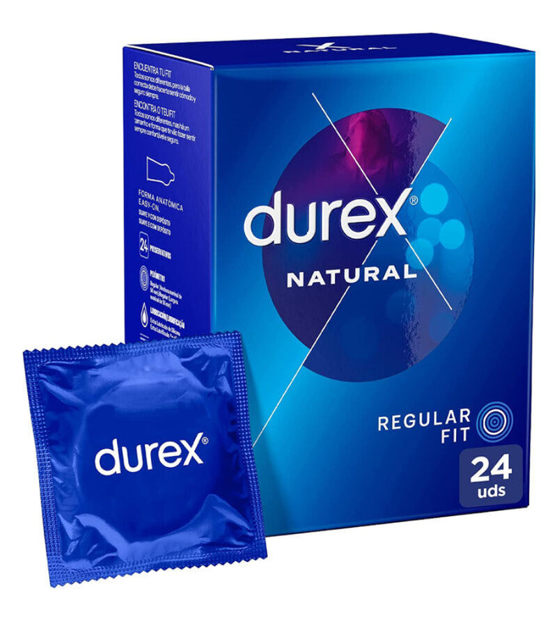 DUREX - NATUREL PLUS 24 UNITÉS