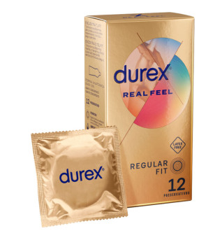 DUREX - REAL FEEL 12 UNITÉS