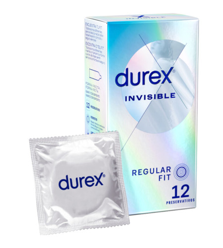 DUREX - INVISIBLE EXTRA MINCE 12 UNITÉS