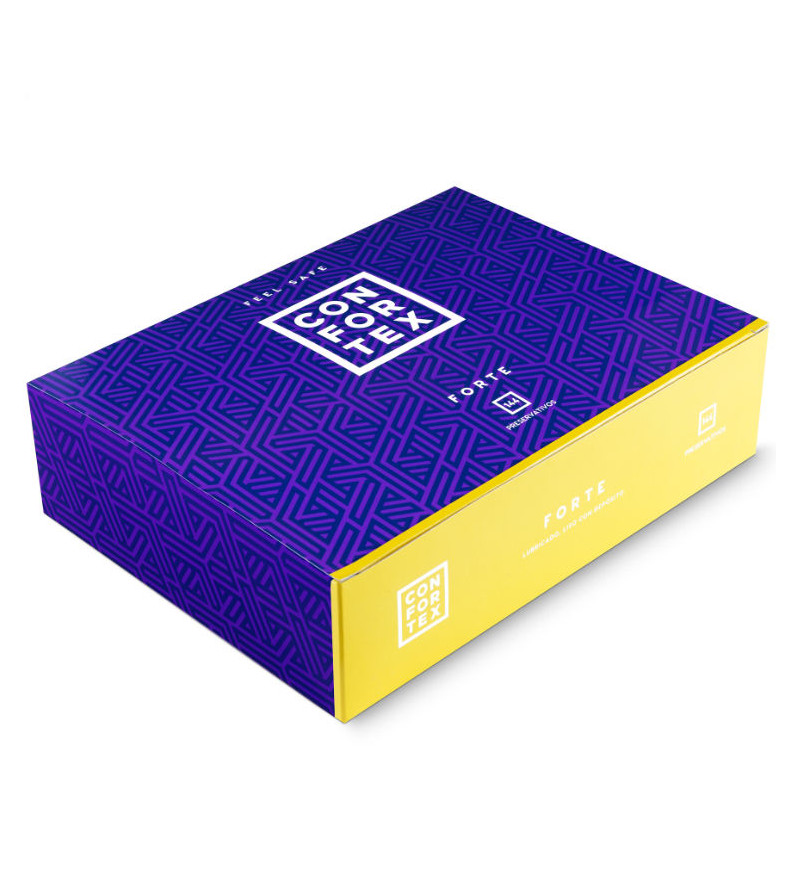 CONFORTEX - NATURE FORTE CONDOMS 144 UNITÉS