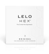 LELO - BOÎTE DE PRÉSERVATIFS HEX 3 UNITÉS