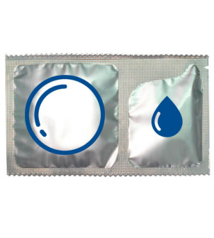 CONTROL - DUO NATURA 2-1 CONSERVATEUR + GEL 6 UNITÉS