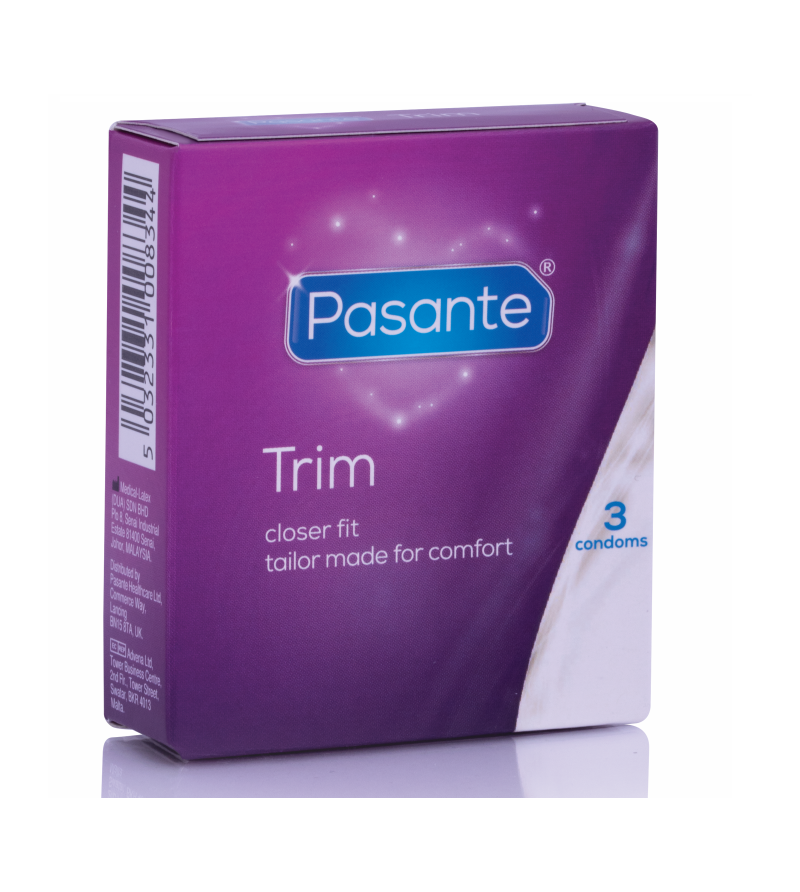 PASANTE - PRÉSERVATIF THIN TRIM MS THIN  PARTIR DE 3 UNITÉS