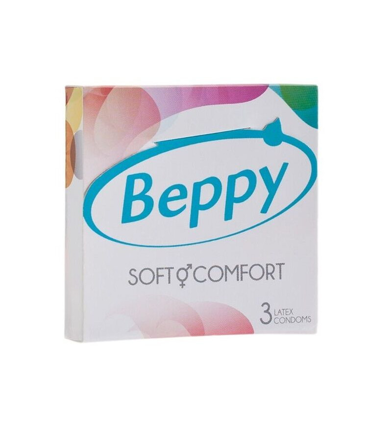 BEPPY - DOUX ET CONFORT 3 PRÉSERVATIFS