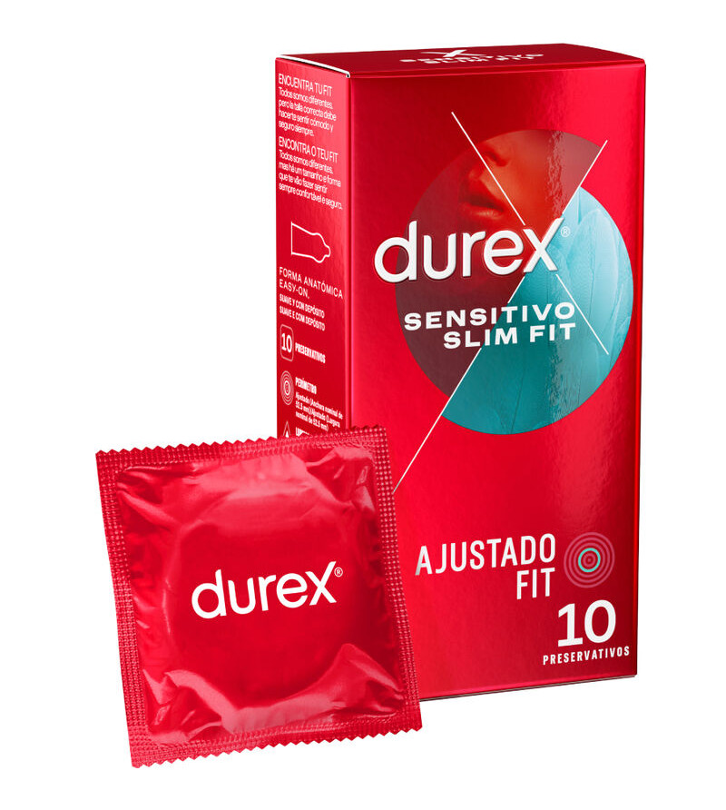 DUREX - SENSITIVO SLIM FIT 10 UNITÉS