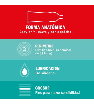 DUREX - SENSITIVO SLIM FIT 10 UNITÉS