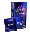 DUREX - CONNEXION PARFAITE SILICONE LUBRIFICATION EXTRA 10 UNITÉS