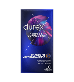 DUREX - CONNEXION PARFAITE SILICONE LUBRIFICATION EXTRA 10 UNITÉS