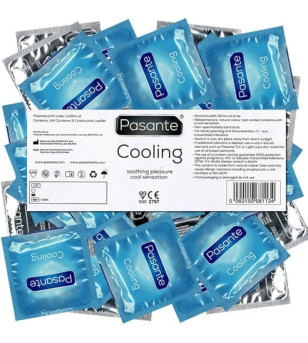 PASANTE - PRÉSERVATIFS EFFET REFROIDISSANT SAC 144 UNITÉS