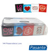 PASANTE - PRÉSERVATIFS LOVE BAG 144 UNITÉS