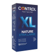 CONTROL - ADAPTA NATURE XL CONDOMS 12 UNITS