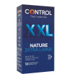 CONTROL - PRÉSERVATIFS NATURE 2XTRA GRANDS XXL - 12 UNITÉS