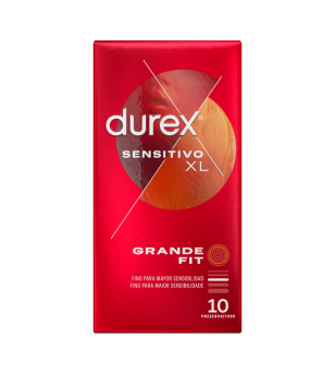 DUREX - PRÉSERVATIFS SENSIBLES XL 10 UNITÉS