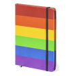 PRIDE - CARNET DRAPEAU LGBT 15 x 21