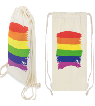 PRIDE - SAC  DOS DRAPEAU LGBT EN COTON