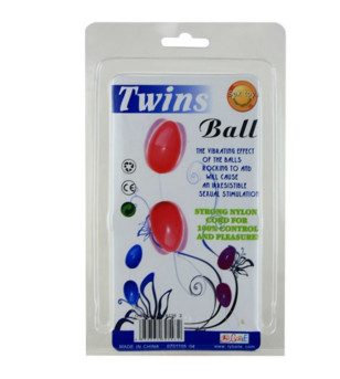 BAILE - TWINS BALLS BOULES ANAL LILAS