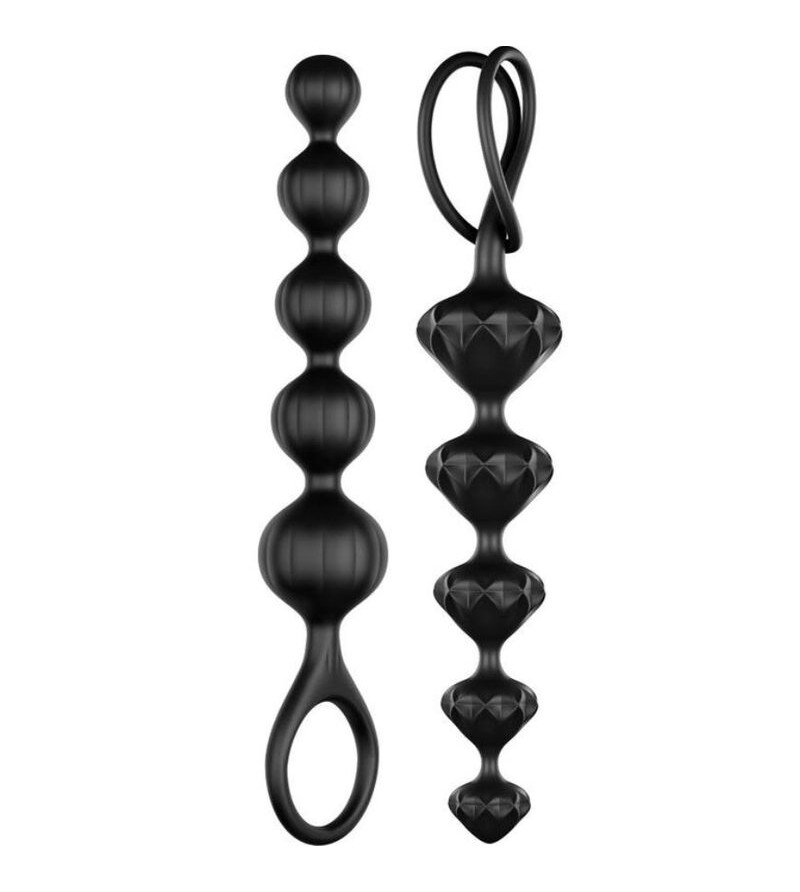 SATISFYER - LOVE BEADS NOIR