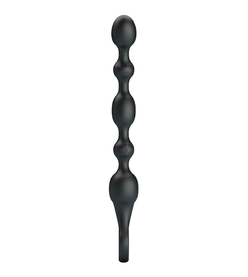 PRETTY LOVE - BALLES ANAL VAN 10 VIBRATIONS RECHARGEABLES EN SILICONE