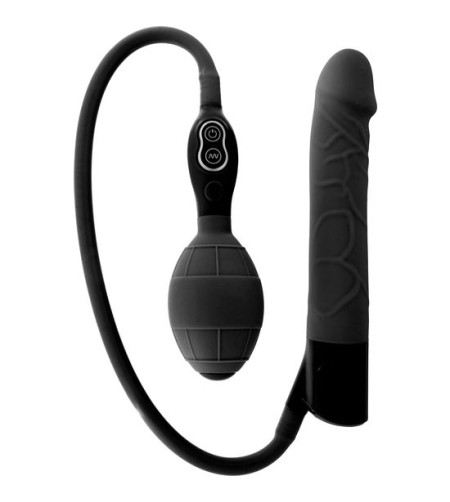 SEVEN CREATIONS - VIBRATEUR GONFLABLE NOIR