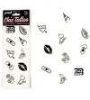 SECRET PLAY - ENSEMBLE DE 10 TATOUAGES TEMPORAIRES CANDY COLLECTION