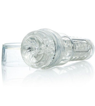 FLESHLIGHT - GO MASTURBADOR TORQUE ICE + LANCEMENT UNIVERSEL + LUBRIFIANT DE QUALITÉ AQUA 50 ML