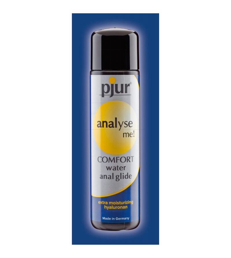 PJUR - ANALYZE ME LUBRIFIANT EAU ANAL 2 ML