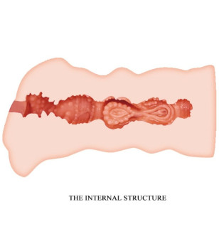 CRAZY BULL - MASTURBATEUR VAGIN LEILA 13.5 CM