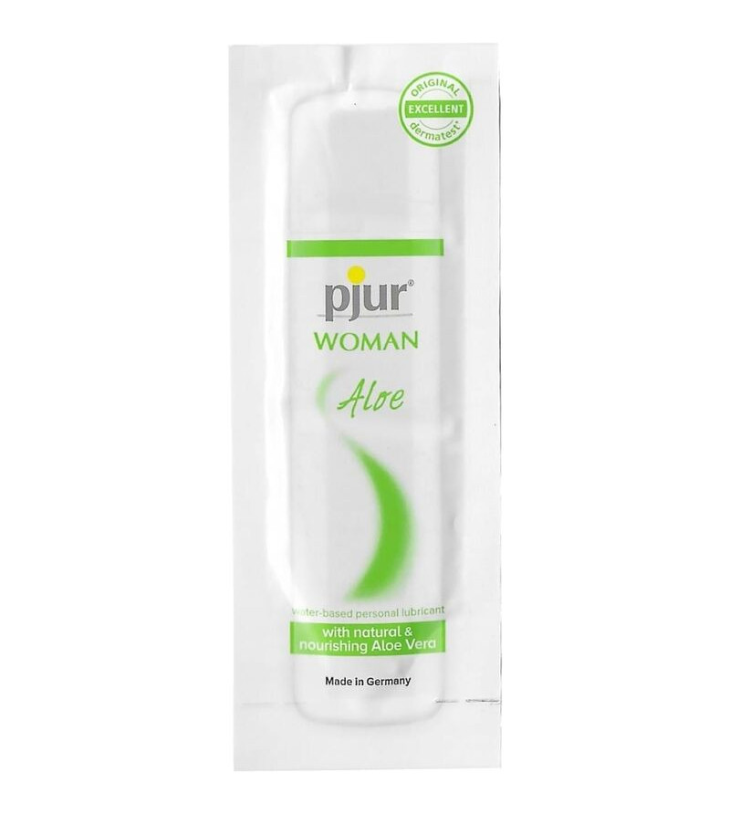 PJUR - FEMME LUBRIFIANT  BASE EAU ALOÈS 2 ML
