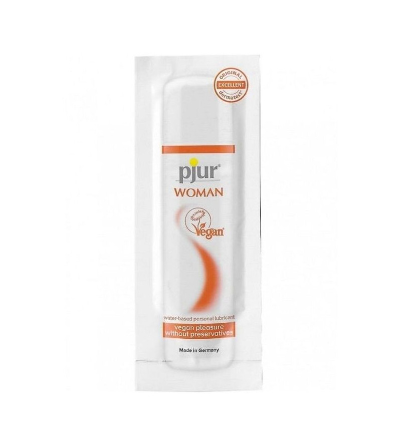 PJUR - WOMAN LUBRIFIANT VEGAN  BASE EAU 2 ML