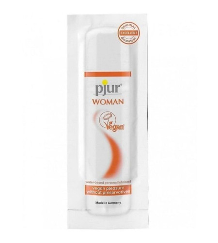 PJUR - WOMAN LUBRIFIANT VEGAN  BASE EAU 2 ML