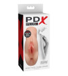 PDX PLUS - MASTURBATEUR NATUREL VAGIN ET ANUS DOUBLE STROKER CHATTE PARFAITE