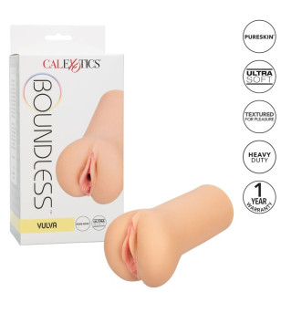 CALEXOTICS - BOUNDLESS VULVA STROKER - PEAU CLAIRE