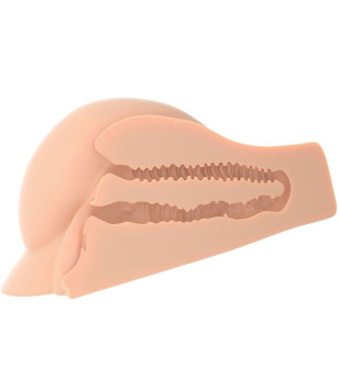 PDX PLUS - MASTURBATEUR  DOUBLE ENTRÉE PERFECT 10 BOOTY