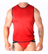 MACHO - T-SHIRT ROUGE L/XL