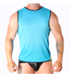 MACHO - T-SHIRT BLEU L/XL