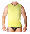 MACHO - T-SHIRT JAUNE L/XL