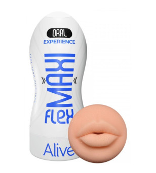 ALIVE - MASTURBADEUR MÂLE MAXI FLEX TAILLE ORAL L